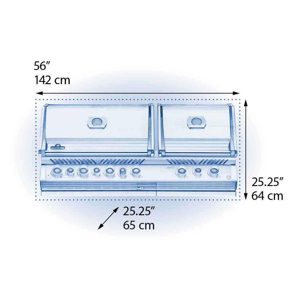Prestige PRO 825 Built-In Gas Grill – view 2