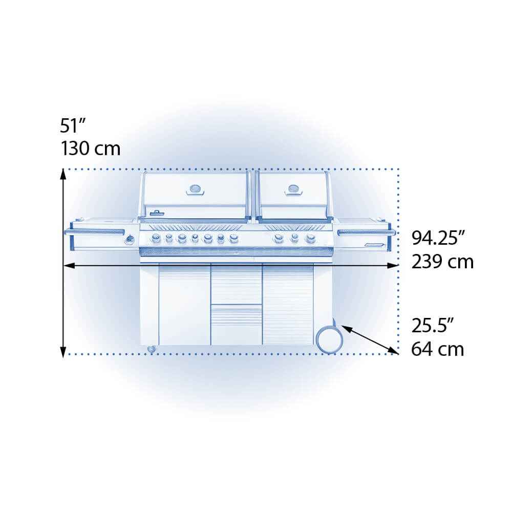 Prestige PRO 825 RSBI Gas Grill – view 2