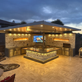 KoKoMo Luxury Outdoor Kitchen BBQ Island - Custom Built Premium Cooking Station for Your Backyard
