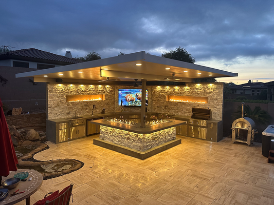 Patio Elegance KoKoMo Custom Luxury Outdoor Kitchen