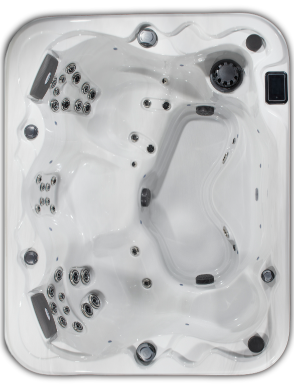Colorado Hot Tub Spa – 5' x 7' Outdoor Spa for 4 Adults | Patio Elegance