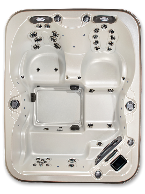Quattro 4-Person Hot Tub & Spa | Patio Elegance